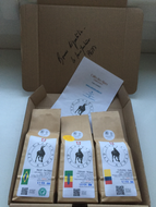 Coffret Découverte  3 paquets 250g - 100% Arabica.