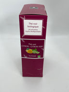 Thé Noir citron/citron vert Bio